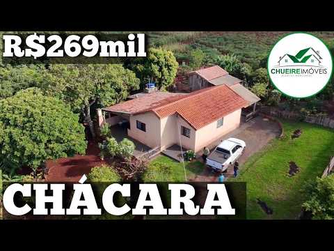 Foto do imóvel CHÁCARA CASA GRANDE - MUITAS FRUTAS E PLANA R$269mil