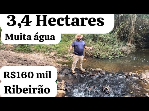 Foto do imóvel CHÁCARA 3,4 HECTARES RICA EM ÁGUA PLANA COM RIBEIRÃO ESCRITURA R$160mil