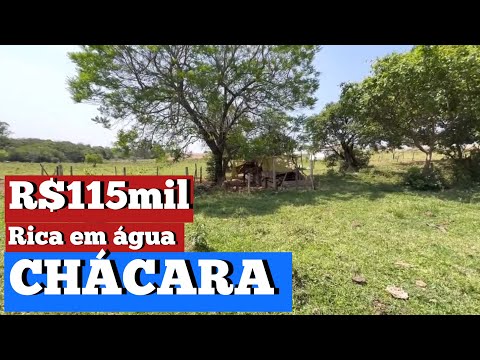 Foto do imóvel CHÁCARA PLANA RICA EM ÁGUA ÓTIMA LOCALIZAÇÃO R$115mil