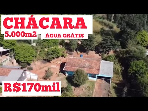 Foto do imóvel CHÁCARA ÁGUA GRÁTIS Vila Rural, Escritura e Registro 5Mil m² R$170mil