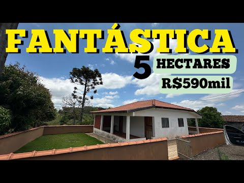 Foto do imóvel CHÁCARA ***INDISPONIVEL***COM CASA NOVA E A MAIS LINDA CACHOEIRA QUE VOCÊS VERÃO HOJE R$590mil