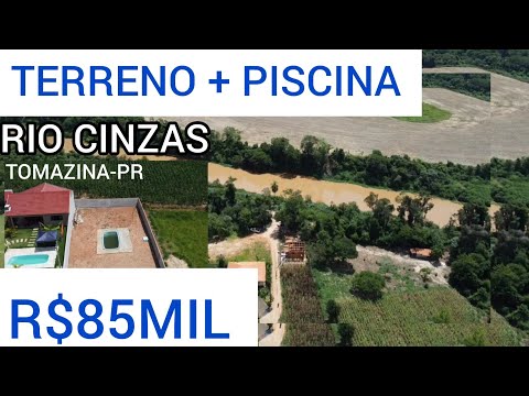 Foto do imóvel CHACRINHA + PISCINA + RIO CINZAS TOMAZINA-PR OPORTUNIDADE R$85MIL